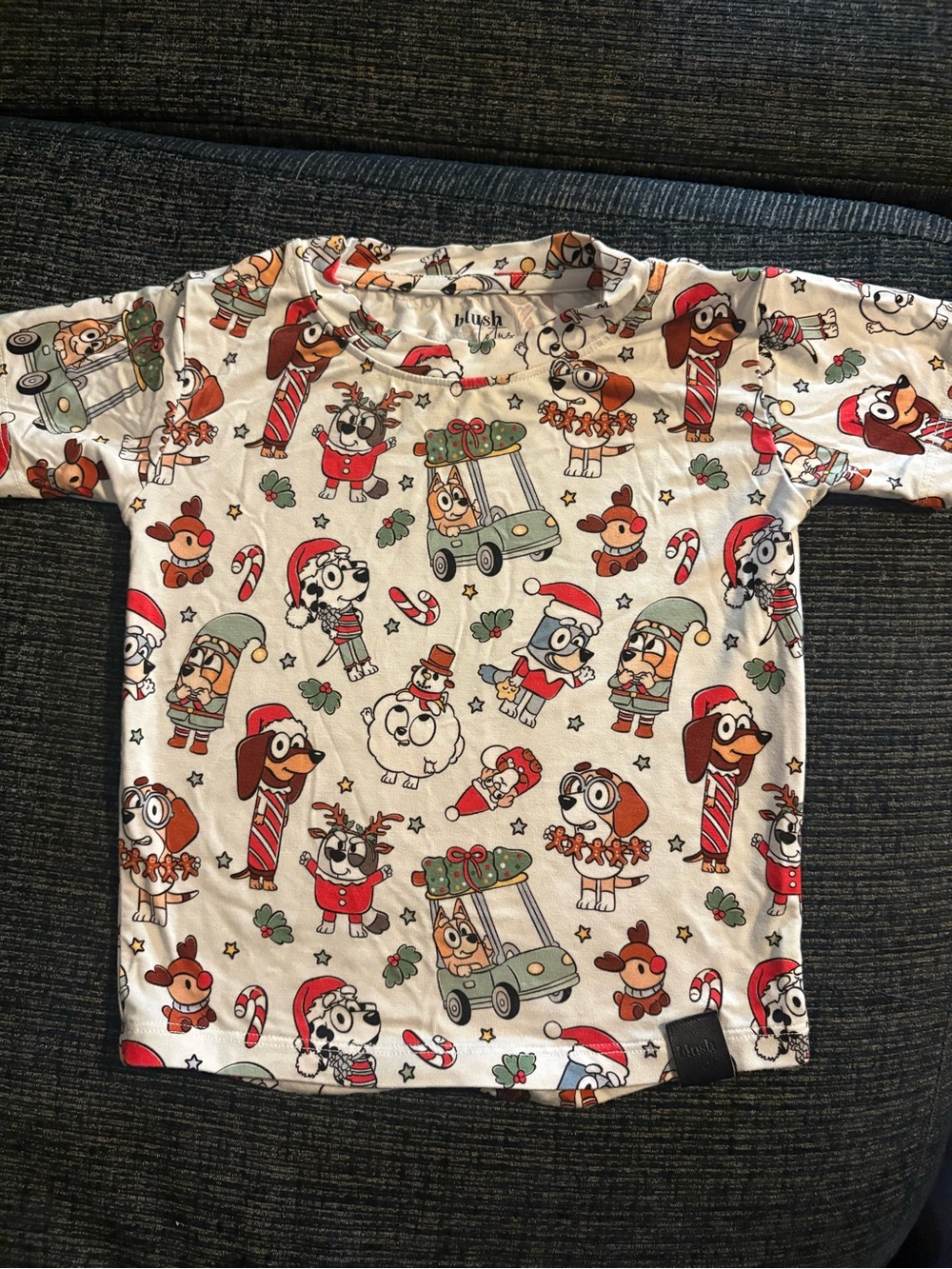 Blush Lotus Baby Bluey Shirt